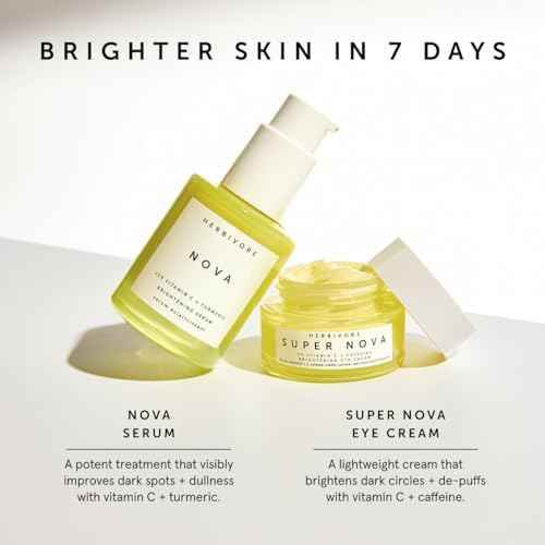 HERBIVORE Brighten + Awaken Set | Nova Serum + Super Nova Eye Cream