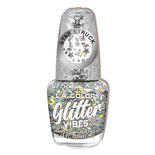L.A. COLORS Glitter Vibes Polish, Star Struck CNL705W