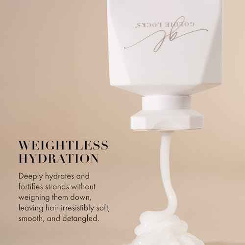 Goldie Locks Ultra Hydrating Conditioner - Moisturizes Frizz and Split Ends - Sulfate Free - Safe for Extensions and Color-Treated Hair - Protein-Free - 8.45 fl oz (Packaging May Vary)