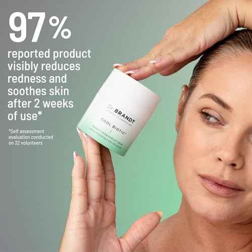 Dr. Brandt Cool Biotic - Prebiotic Redness Relief Cream - Cools on Contact to Soothe Dry, Itchy, and/or Sensitive Skin - 1.7 oz