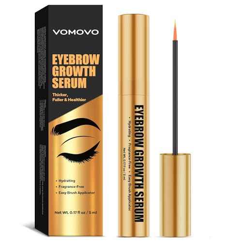 Eyebrow Growth Serum for Women (5 ml), Gentle Eyebrow Serum to Grow Brows, Natural Brow Treatment for Thicker & Fuller Looking£¬Non-irritating & Suitable for All Skin Types