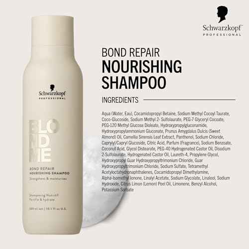 BlondMe BOND REPAIR Nourishing Shampoo 1 L/33.8 fl oz