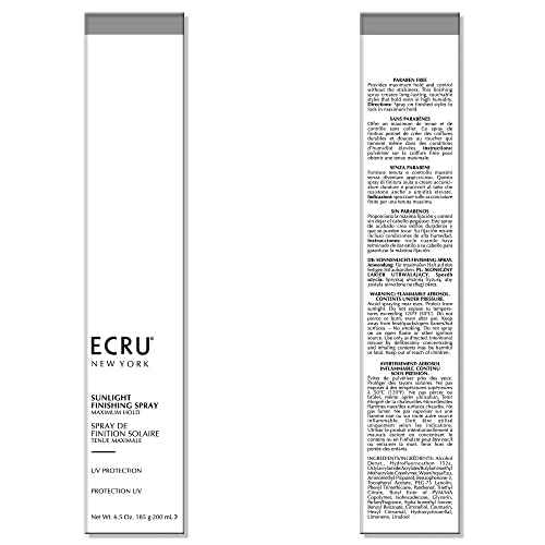 ECRU NEW YORK Sunlight Finishing Spray