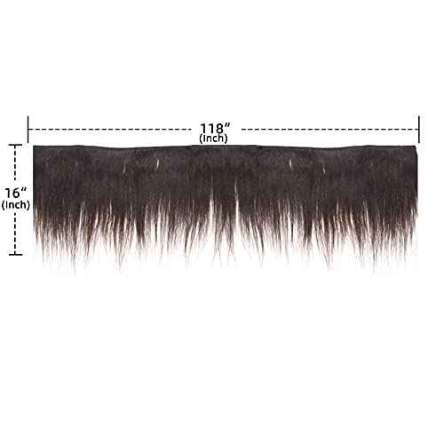 New Remy Yaky-Remy Blue 100% VIRGIN Human Hair Weave- Shed Free&Tangle Free (#1, 16¡± packs of 2)