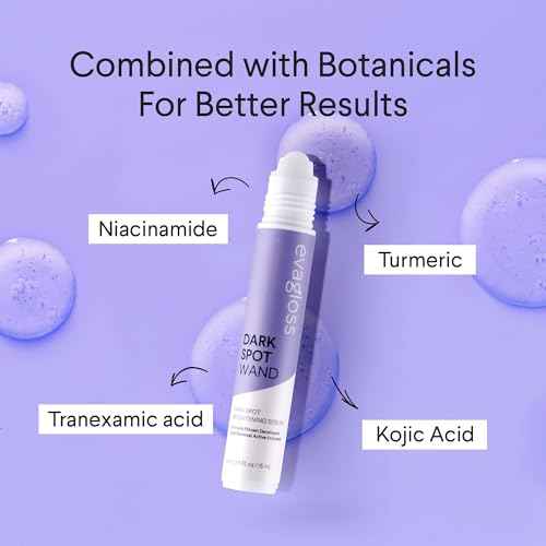 Dark Spot Remover for Face Wand: Age Spot Sun Spot Post-Acne Brown Spot Correcting Serum - Melasma Freckle Pigmentation Blemish Removal, with Niacinamide Tranexamic Acid 15mL