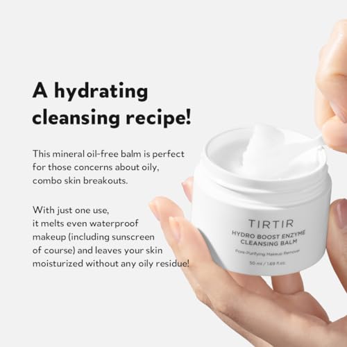 TIRTIR Hydro Boost Enzyme Cleansing Balm (1.69 Ounce (Pack of 1))