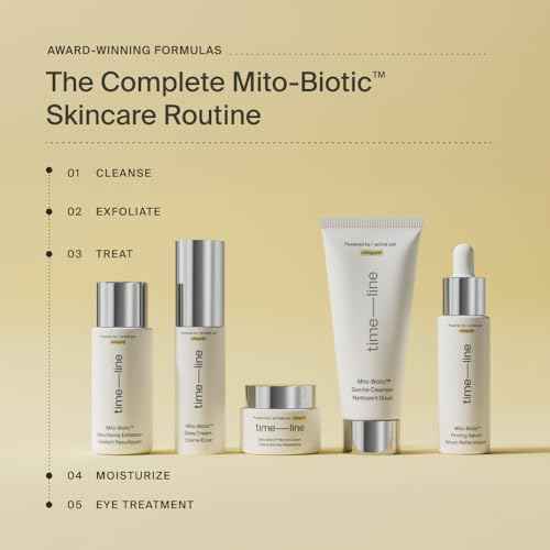 Timeline Mito-Biotic¢â Travel Size Barrier Cream Nourishing Moisturizer With Peptides to Restore Dry Skin & Strengthen Barrier - .51 Fl Oz