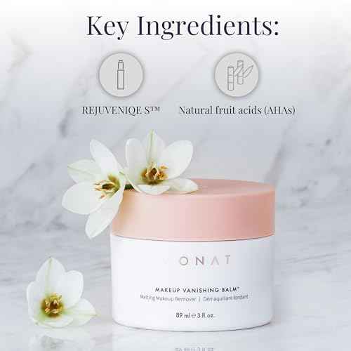 MONAT Makeup Vanishing Balm ? Cleansing Makeup Remover ? Lightweight Face Cleanser ? Cleansing Balm for Residue Free Soft and Smooth Skin ? Safe to Use for Delicate Skin
