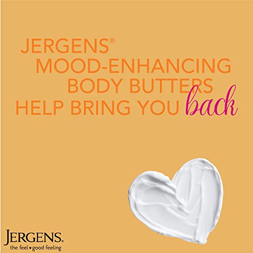 Jergens Sweet Citrus Body Butter Body and Hand Lotion, Moisturizer, 7 Ounce Lotion with Essential Oil for Indulgent Moisturization