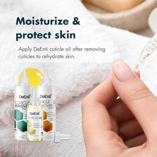 Cuticles Maintenance Pack, Bundle Includes Citrus Scented Cuticle Remover, Cuticle Oil for Nails, and Metal Pusher Tool, Salon Grade Nail Care, Home Manicure and Pedicure Kit