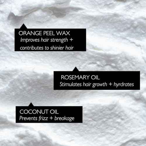 UPCIRCLE Jumbo Conditioner Cr?me with Rosemary Oil + Vitamin E - 150ml ? Gentle Formulation To Repair + Protect ? Bamboo Extract + Orange Peel ? Natural, Vegan + Cruelty-Free