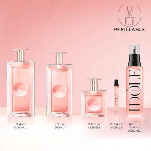 Lanc?me Id?le Holiday Gift Set - Full-Size Id?le Eau De Parfum Spray 1.7 fl. Oz, Id?le Power Creme Body Lotion 1.6 fl. Oz, Mini Lash Idole Mascara 0.08 fl. Oz.- Limited Edition Gift Set for Women