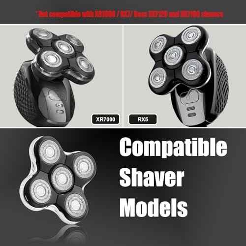 XR7000 Balder Pro Replacement Head Compatible with Remington Balder Pro Head Shaver Model XR7000/XR1500/XR1501 (2 Count)