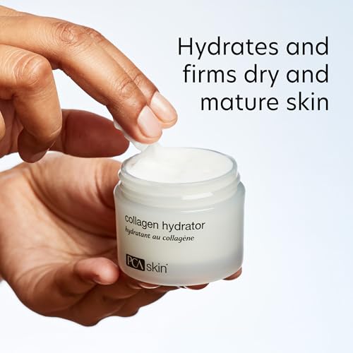 PCA SKIN Hydrating Collagen Cream for Face, Collagen Hydrator Night Cream, Hydrates and Firms Dry Mature Skin, Made with Shea Butter, Olive Fruit Oil, and Sweet Almond Fruit Extract
