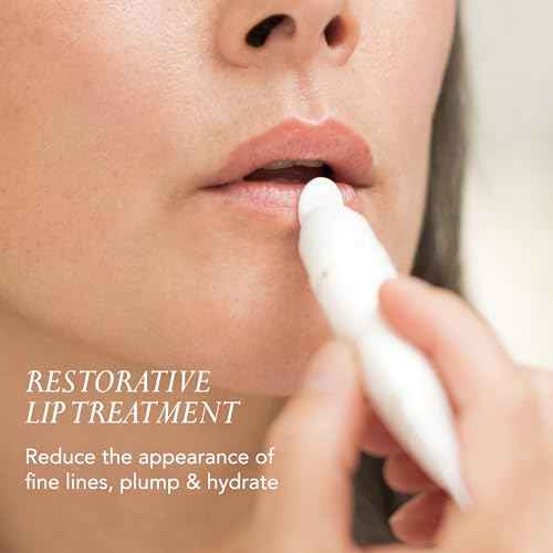 Kat Burki Rose Hip Seed Lip Treatment with Hyaluronic Acid & Retinol, Glossy Moisturizing Balm Reduces the Appearance of Fine Lines, Plumps & Hydrates, 0.5 Fl Oz
