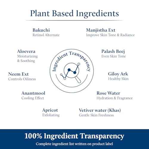 Blue Nectar Bakuchiol Face Serum for Glowing Skin with Gua Sha | Plant-Based Retinol for Face Skincare, Fine Lines, & Dark Circles | Anti-Aging Serum for Women & Men (10 Herbs, 1 Fl Oz)