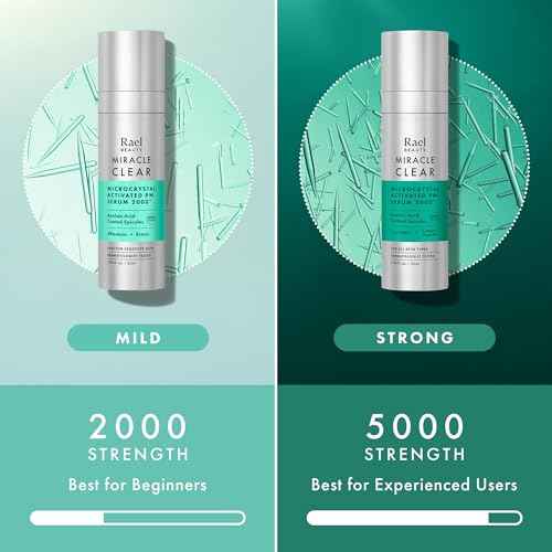 Rael Microcrystal Serum, Miracle Clear PM 2000 ? Azelaic Acid for Face, Pore Minimizer, Hydration, Korean Skin Care (1.08 fl oz)