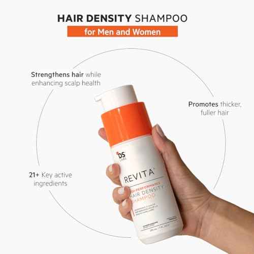 DS Labs Revita Shampoo & Revita Tablets Kit, 205mL & 30 Tablets ? Scalp First Cleanse & Daily Supplement for Fuller Looking, Thicker Looking Hair, Sulfate & Silicone Free, for Men & Women