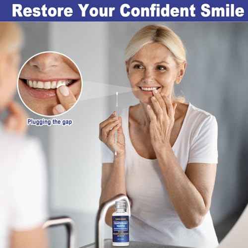 Temporary Tooth Provisional Kit - DIY Heat Beads for Missing or Broken Teeth, Dental Restoration & Replacement