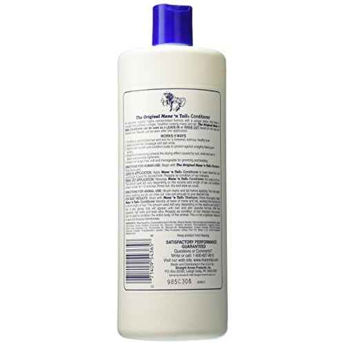 Straight Arrow Mane and Tail Pet Conditioner, 32 Ounce (Pack of 6)