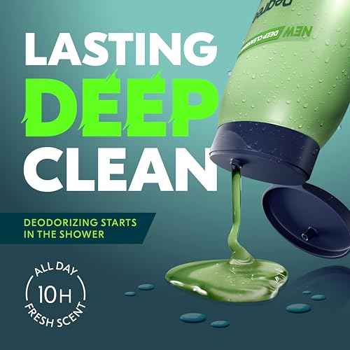 Degree All Day Fresh Body Wash Fresh Energy Deep Cleansing 20 FO