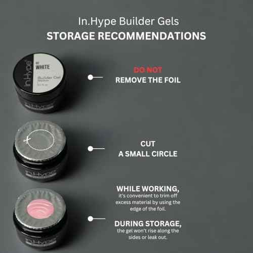 IN.HYPE Sculpting Builder Gel for Nail Extension/Strengthening (Mauve)