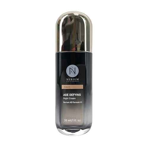 Nerium Night Cream ? Peptide & Collagen Hydrating Face Moisturizer with Aloe, Jojoba & Vitamin E, Overnight Firming & Smoothing, 1 fl oz