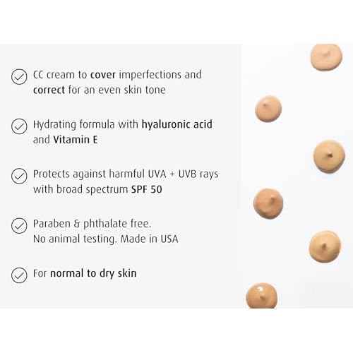 Lune+Aster CC Cream Broad Spectrum SPF 50+/PA+++