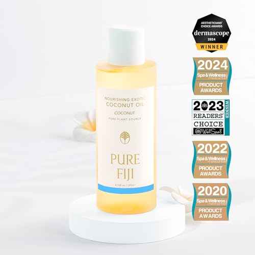 PURE FIJI Nourishing Exotic Coconut Body Oil, Coconut (7.7 fl oz/230ml)