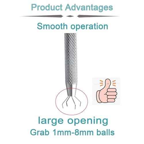 QWALIT Piercing Taper Threadless Insertion Tool - Titanium Labret Pin 16g, 18g, 20g