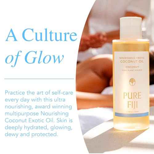 PURE FIJI Nourishing Exotic Coconut Body Oil, Coconut (7.7 fl oz/230ml)