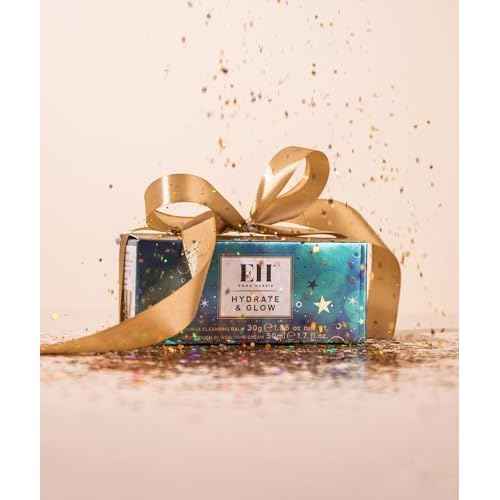 Emma Hardie Hydrate & Glow Gift Set: Travel Size 30ml Moringa Cleansing Balm and Travel Size 50ml Midas Touch Revitalising Face Cream, Dermatologically Tested, Natural and Cruelty Free