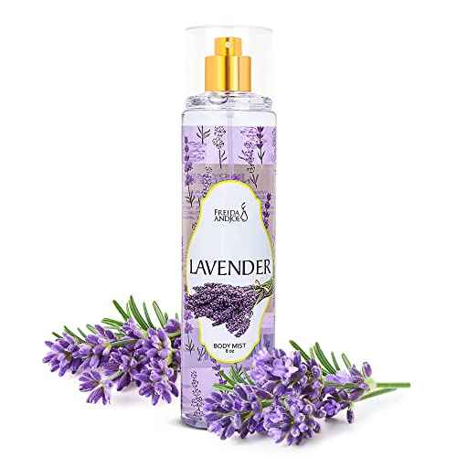 Lavender Luxury Body Spray For Women, Womens Perfume Fragrance Body Mist & Sprays, Women's Woodsy Scented Gifts & Presents, 8 oz Fine Mist Spray Bottle