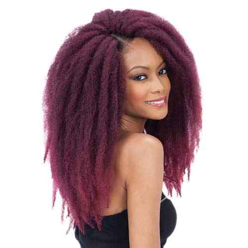 Freetress Equal Synthetic Hair Braids Double Strand Style Cuban Twist Braid 16" (6-PACK, 2)