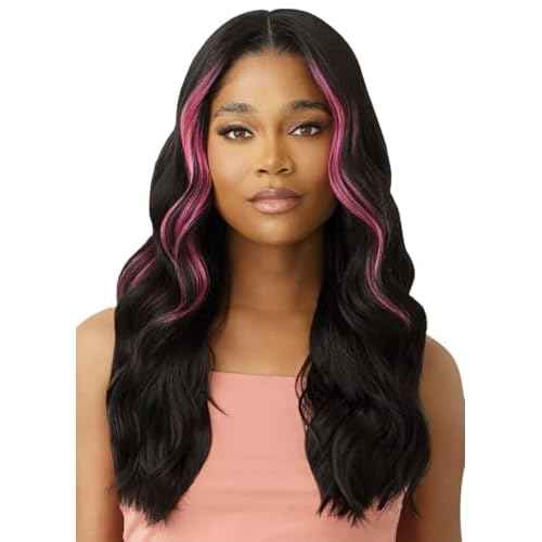 Outre Lace Front Wig - Perfect Hair Line 13X6 - Jaina (DRST BLACK PINK)