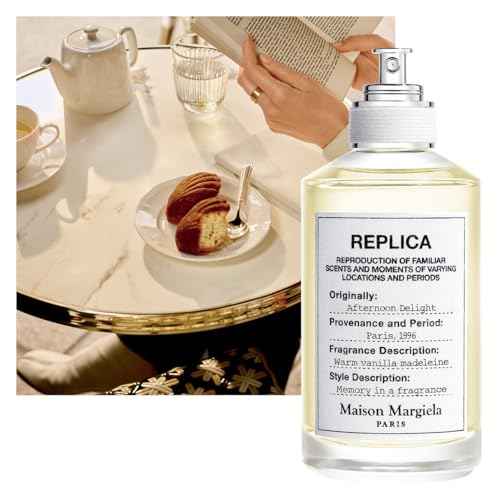 Maison Margiela - Replica - Afternoon Delight Eau de Toilette Gift Set - Warm & Cozy Fragrance - With Vanilla & Sandalwood - 1.0 Fl Oz & 0.3 FL Oz Travel Size