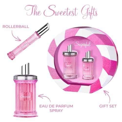 Michel Germain Sugarful Eau de Parfum Fragrance Spray, 3.4 Fl Oz