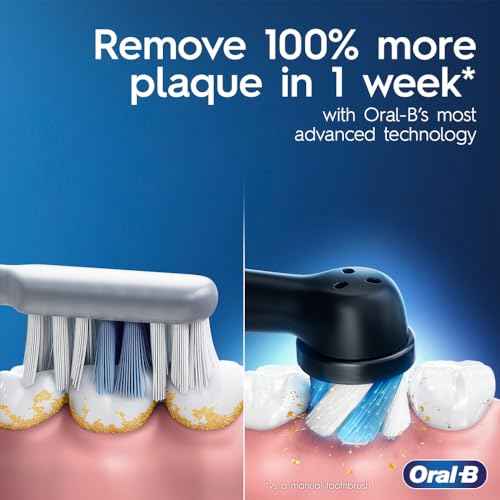 Oral-B iO3 Electric Toothbrush (1) with (1) Ultimate Clean Brush Head and (1) Charger, Black