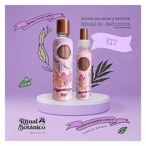 Ritual Botanico Combo Ritual de Seduccion | Mantequilla Corporal 240 ML & Termo Protector 120 ML