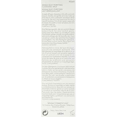 Kanebo Sensai Silky Purifying Cleansing Milk, 5.1 Ounce