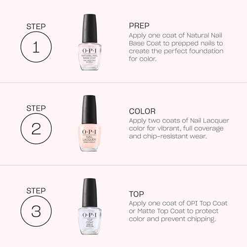 OPI Nail Lacquer Nail Polish Colors | Semi-Sheer, Opaque & Shimmer Winter Shades | Fast Drying, Streak Free & Chip Resistant Wear | Good Enough to Treat Collection | Holiday 2025