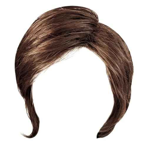 GABOR Front Cover Layered Long Bob Style Wig, Hand-Tied Mono Top by Hairuwear, Average Cap - GF8-12SS Iced Mocha