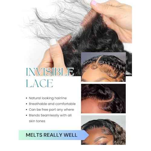 Ombre Human Hair Bundles with Closure 4x4 Water Wave, #T1B/2/30 Chestnut Ombre Brown Wet and Wavy Curly Remy Hair 3 Bundles and 4x4 HD Lace Closure Free Part 10/12/14+10 Inch Dark Roots Weave