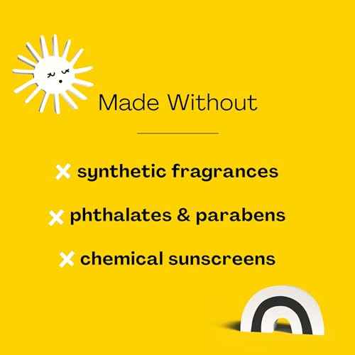Hello Bello Kids Mineral Sunscreen SPF 50 Lotion - Broad Spectrum Sun Protection for Sensitive Skin - Water Resistant with Antioxidants - 5oz