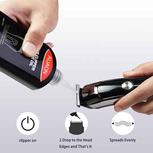 Premium Hair Clipper Blade Lubricating Oil for Clippers, Trimmers, Groomers, Rust Prevention, 4.05oz/120ml,