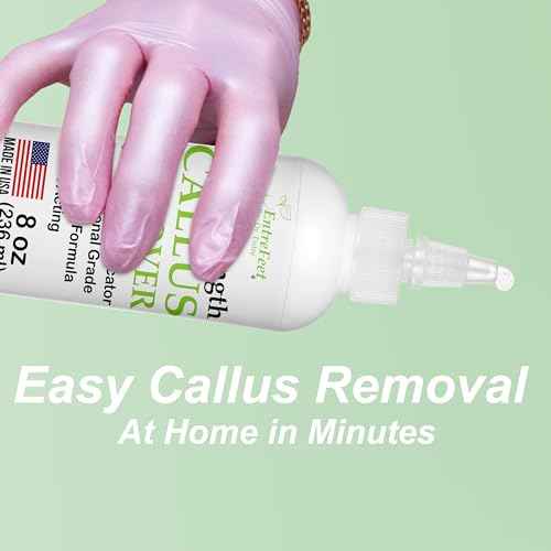 Dr. Entre's Callus Remover Gel: 8oz Extra Strength with Precision Applicator, Callus Remover for Feet, Foot Callus Remover, Foot Care, Pedicure Tools Supplies, Dead Skin Remover