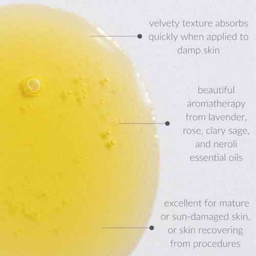 Osmia Skincare - Natural Restore Facial Serum | Lavender, Carrot Seed, Jojoba, Borage, + Pomegranate Oils | Moisturize, Boost, Nourish | Clean Beauty For Healthy Skin (0.45 fl oz | 13.3 ml)