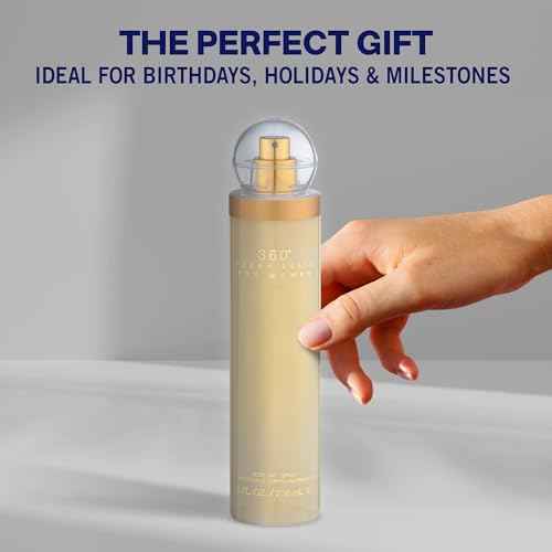 Perry Ellis 360¡Æ Body Spray for Women - Fruity, Floral Body Mist, Perfumes for Women, EDT, Long Lasting Fragrance, Eau De Parfum with Fresh Scent - 8 fl oz