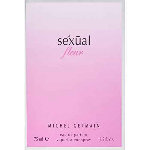 Michel Germain Sexual Fleur Eau de Parfum Fragrance Spray, Top Notes of Pink Grapefruit, Macadamia Nut, Pink Daisy, Sexy & Enchanting Natural Oils Women's Perfume, 2.5 Fl Oz