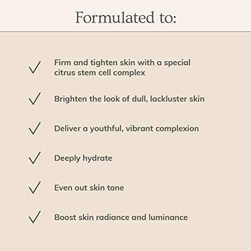 Annmarie Skin Care Citrus Stem Cell Serum - Aloe-Vera Based with Citrus-Derived Stem Cells, Brightening & Toning Serum for Dark Spots, Dry & Dull Skin, All Skin Types (15ml, 0.5 fl oz)
